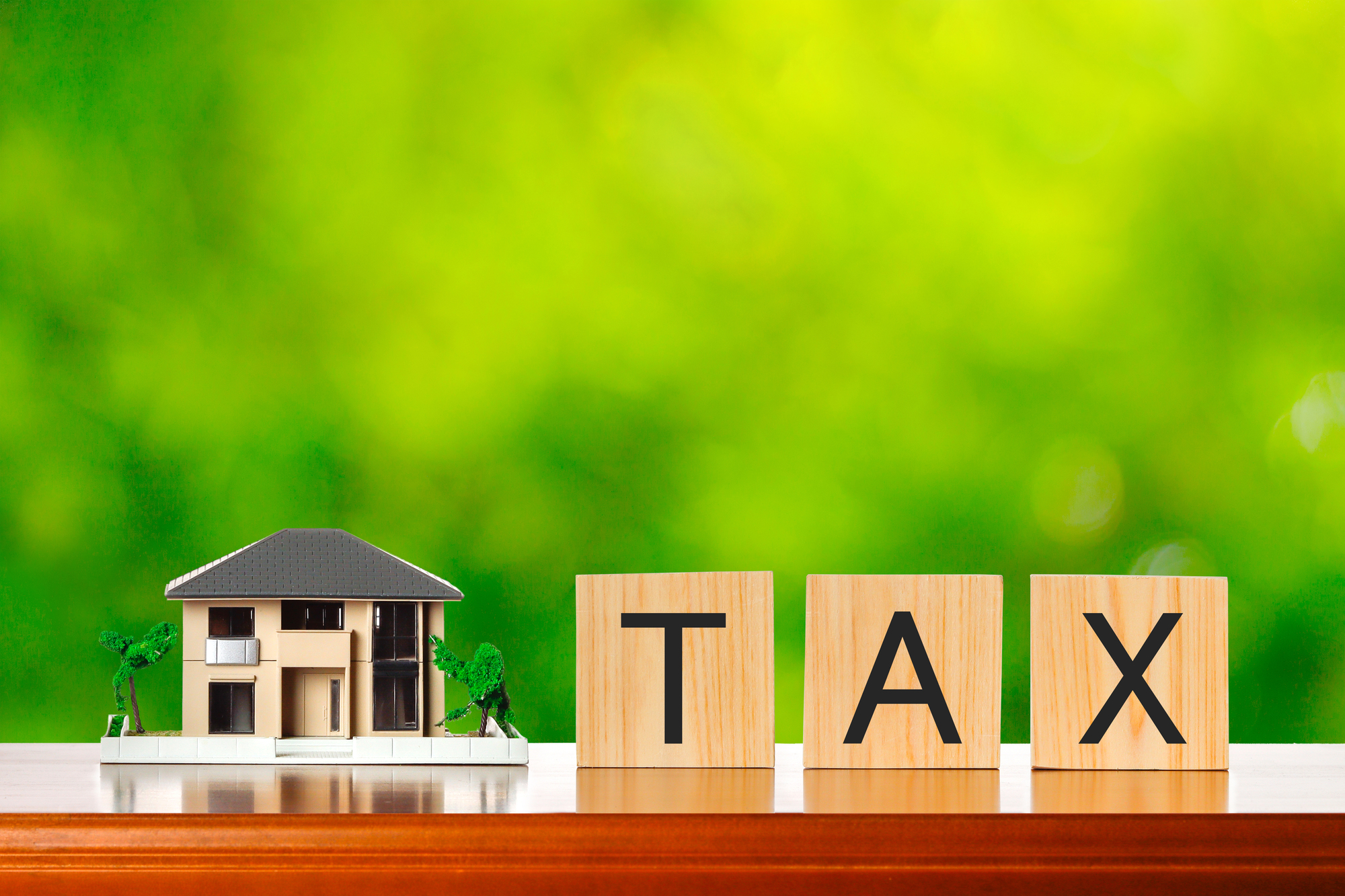 新築住宅とTAXのイメージ画像