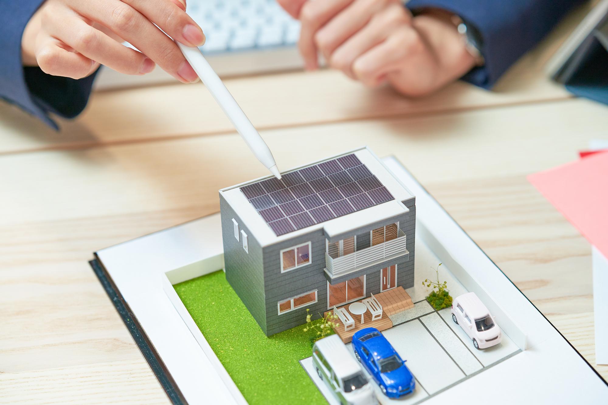 新築住宅で太陽光発電を設置する場合のポイントイメージ画像